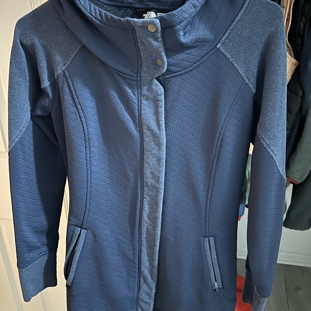 The North Face Blue Quilted Jacket